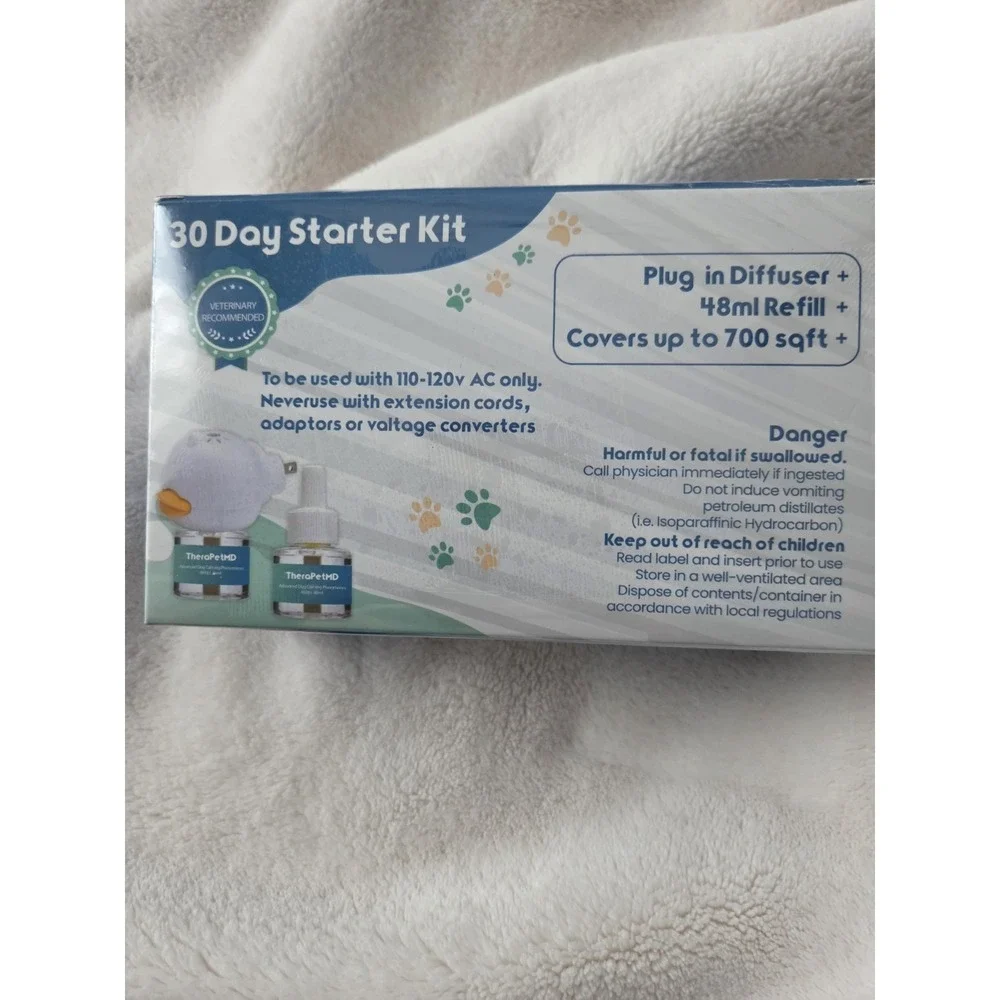 TheraPet MD Dog Calming Diffuser - Pheromone Diffuser for Dogs Indoor Behavio...